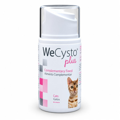 WeCysto Plus – Hrană Complementară Nutritivă pentru Susținerea Tractului Urinar la Câini și Pisici, 50 ml – WePharm